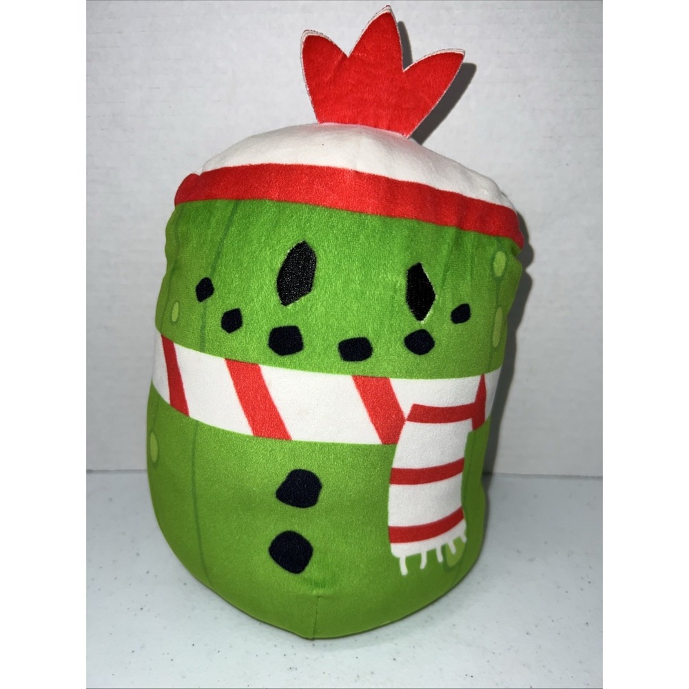 Cats vs Pickles 8" Johan PICKLE Jumbo Plush Holiday Edition Bean Bag Plush